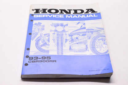 OEM Honda 61MW002 Service Manual 95 CBR900RR