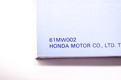 OEM Honda 61MW002 Service Manual 95 CBR900RR