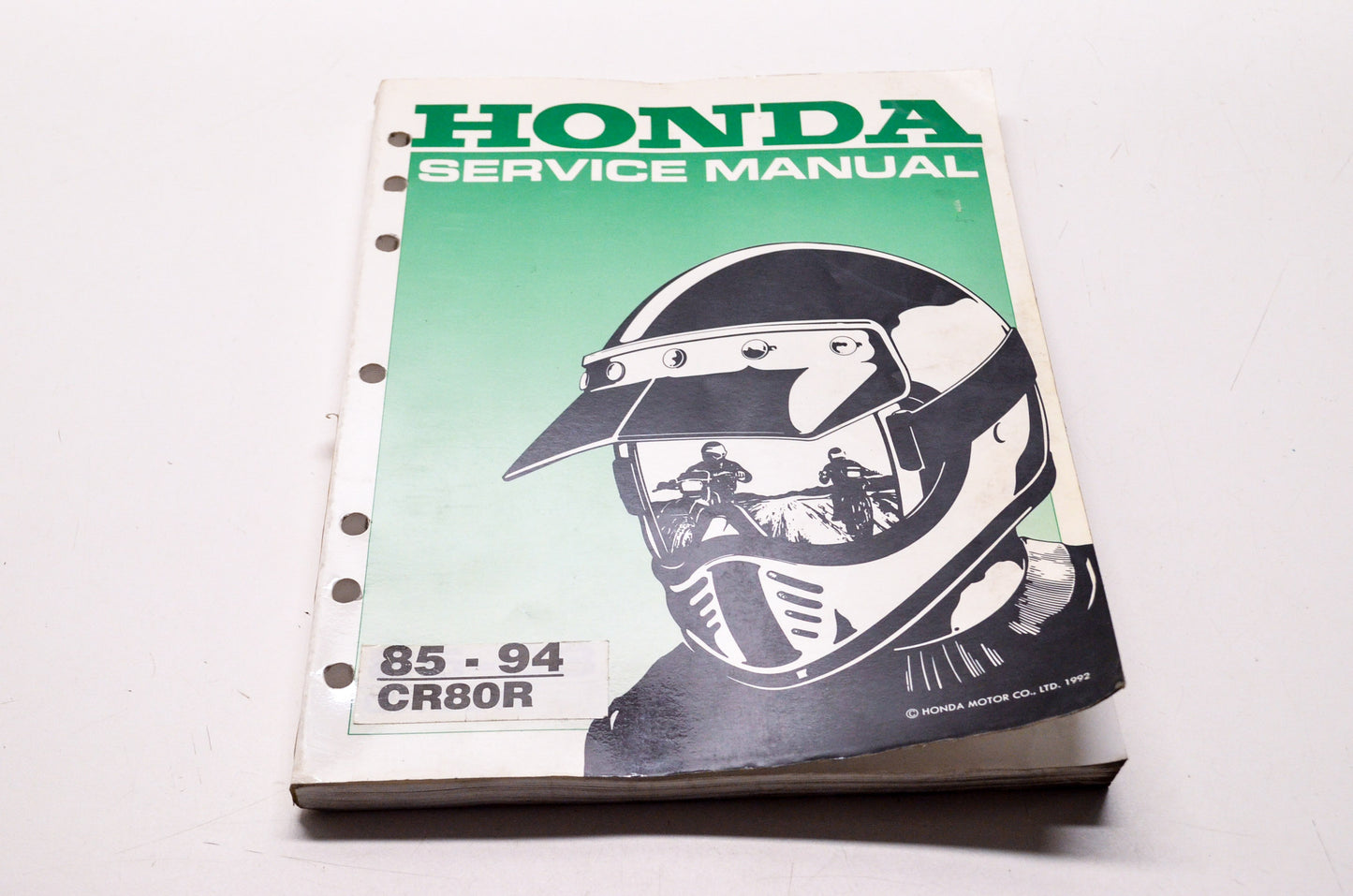 Honda Service Shop Manual 85-94 CR80R