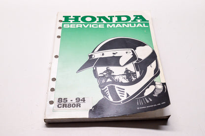Honda Service Shop Manual 85-94 CR80R