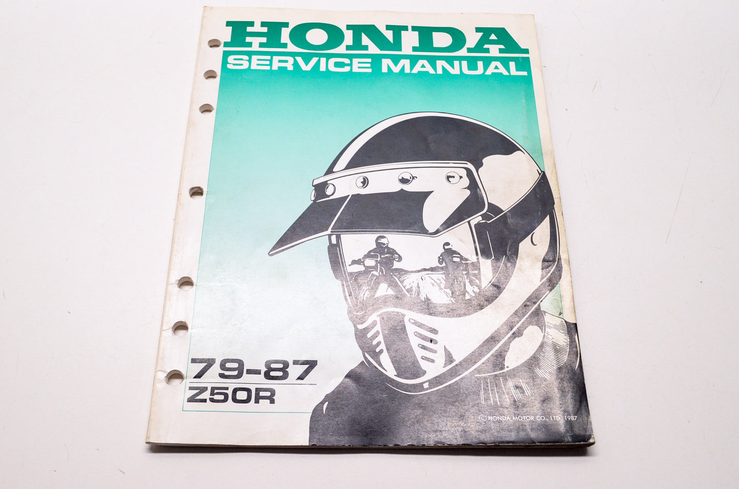 Honda Service Shop Manual 79-87 Z50R