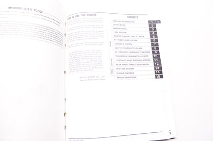 Honda Service Shop Manual 88-99 Z50R