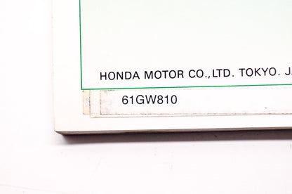 Honda Service Shop Manual 88-99 Z50R