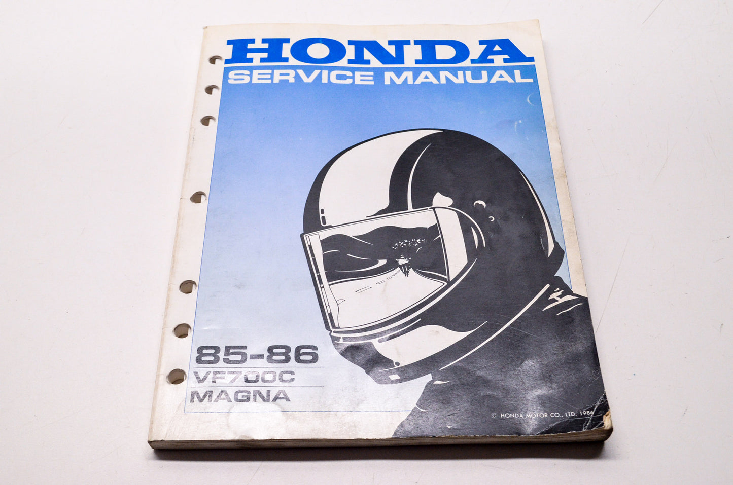 OEM Honda 61MK301 Service Manual VF750C 85-86