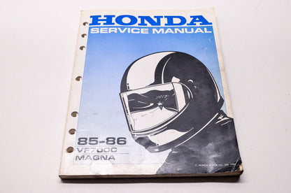 OEM Honda 61MK301 Service Manual VF750C 85-86