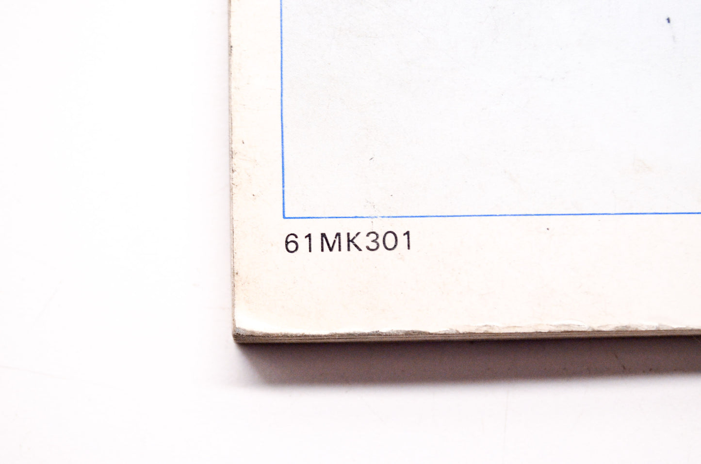 OEM Honda 61MK301 Service Manual VF750C 85-86