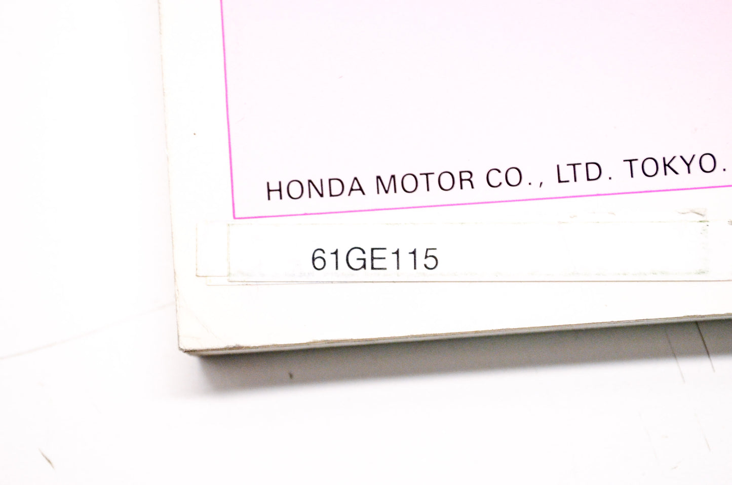 Honda Service Shop Manual 1985-2001 CH80 Elite