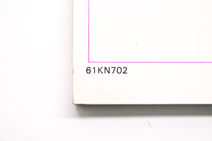OEM Honda 61KN702 Service Manual 85-86 CH150