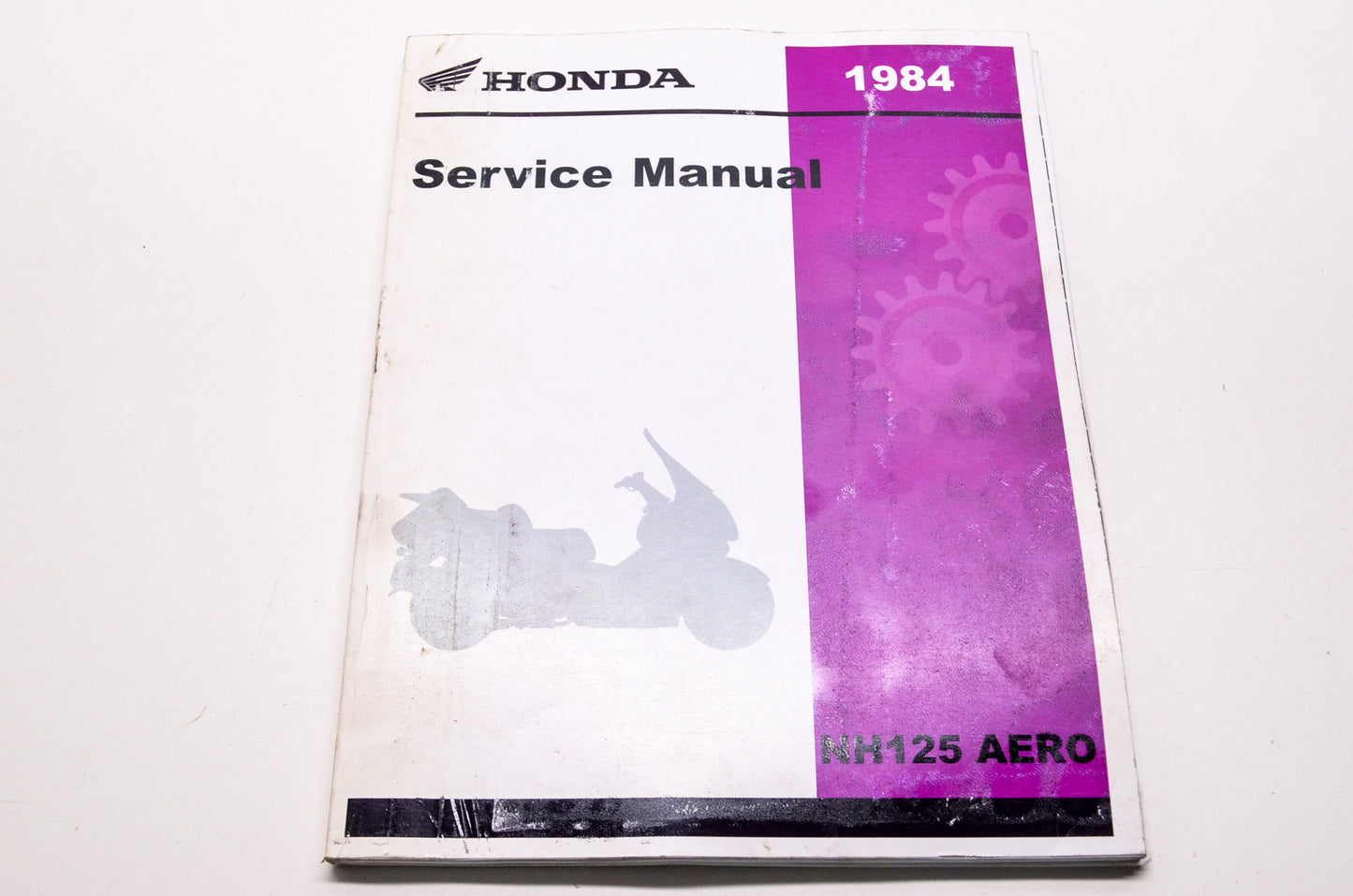 OEM Honda 61KG800 Service Shop Manual 1984 NH125 Aero