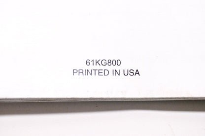 OEM Honda 61KG800 Service Shop Manual 1984 NH125 Aero