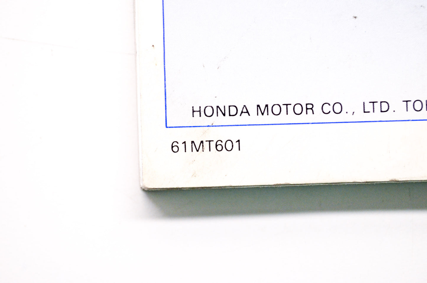 Honda Service Shop Manual 87-90 CBR CBR600F