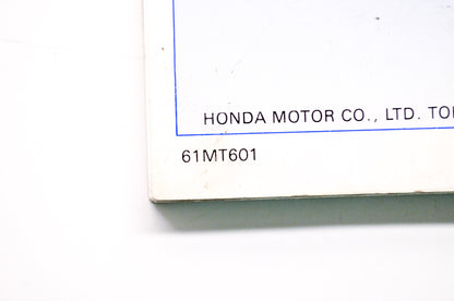 Honda Service Shop Manual 87-90 CBR CBR600F