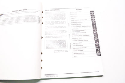 OEM Honda 61MM201 Service Shop Manual 86-87 CMX450C