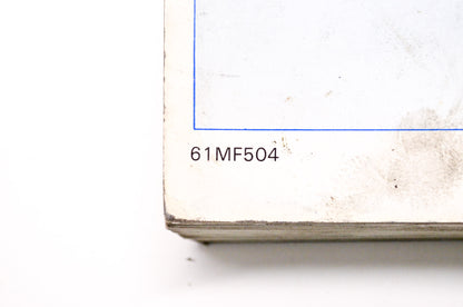 OEM Honda 61MF504 Service Manual 86 VT500C
