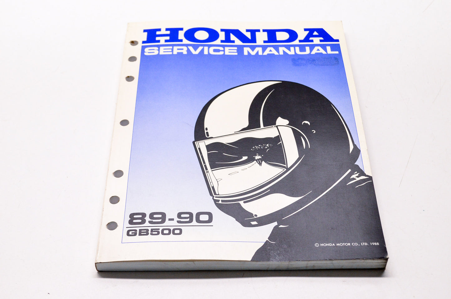 Honda Service Shop Manual 89-90 GB500