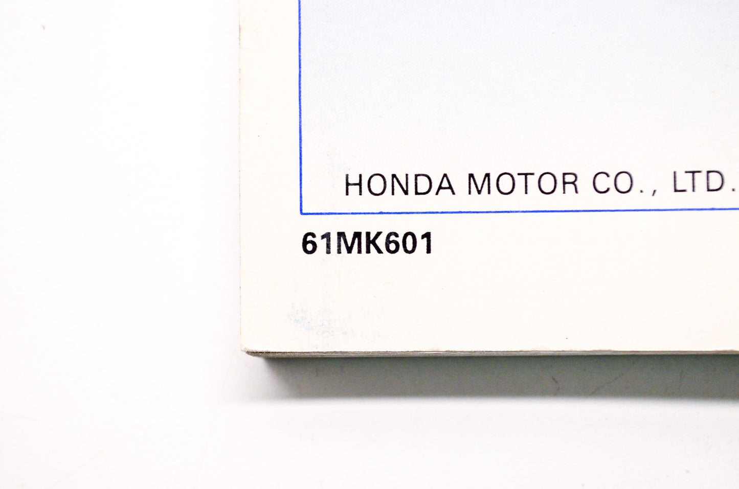 Honda Service Shop Manual 89-90 GB500