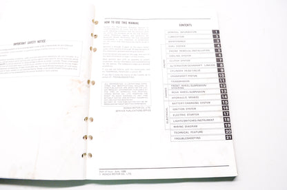 Honda Service Shop Manual 84-86 500 Interceptor VF500F