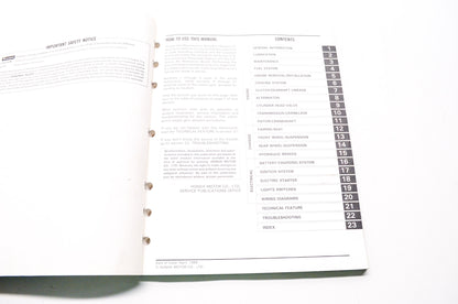 OEM Honda 61MJ401 VF1000RG <E> Service Manual