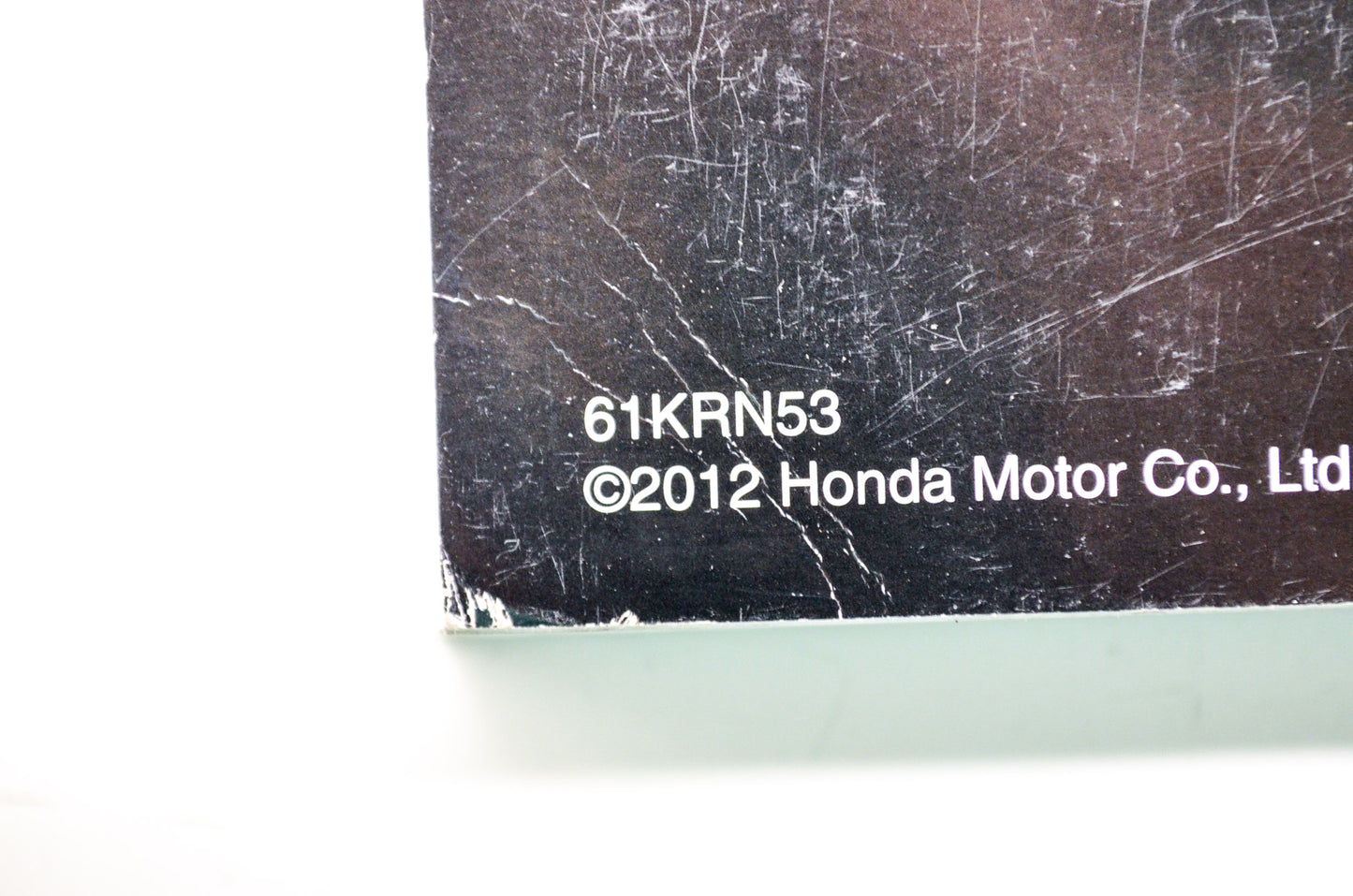 OEM Honda 61KRN53 Service Manual CRF250R SM10-13 NOS