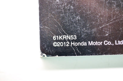 OEM Honda 61KRN53 Service Manual CRF250R SM10-13 NOS