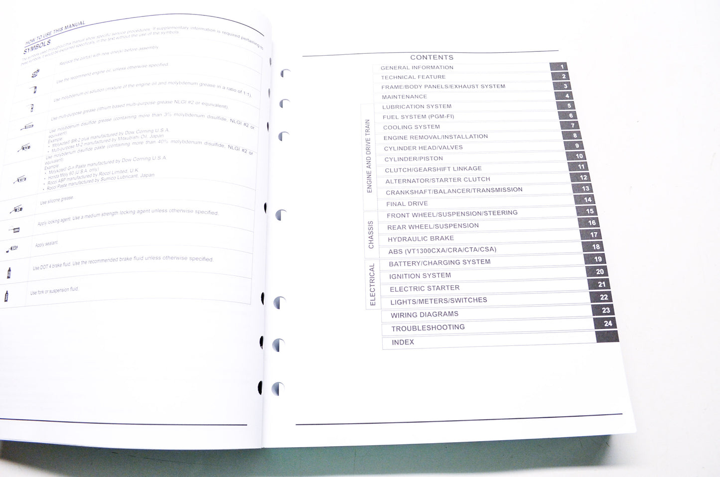 Honda Service Shop Manual 2010-2016 VT1300CR/A CS/A CT/A CX/A