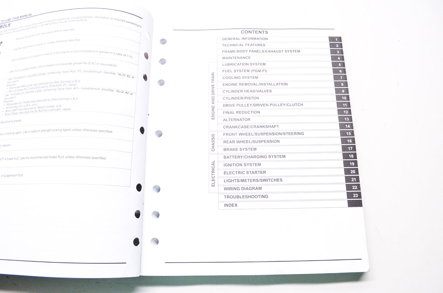 OEM Honda 61GFM00 NHX110 10 Service Manual