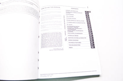 OEM Honda 61KSR03 CR125R 04-07 Service Manual