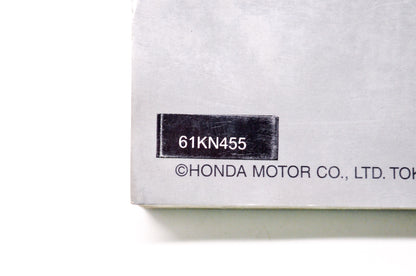 OEM Honda 61KN455 XR80/100R 98-3 Service Manual