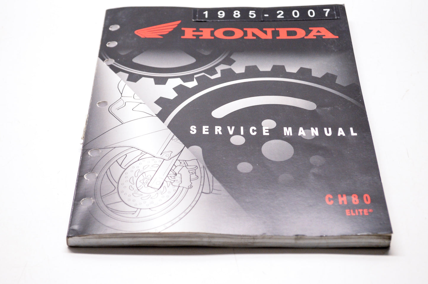 Honda Service Shop Manual 1985-2007 CH80 Elite