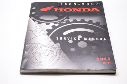 Honda Service Shop Manual 1985-2007 CH80 Elite