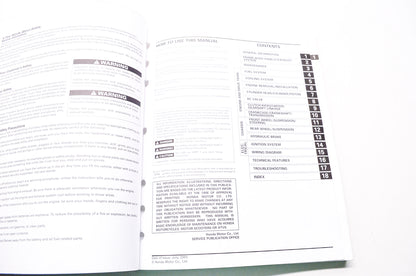 OEM Honda 61KZ372 CR250R 2004 Service Manual