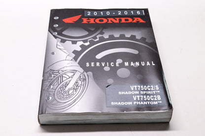 Honda Service Shop Manual 2010-2016 VT750C2/S Spirit VT750C2B Phantom