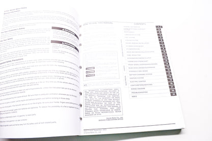 Honda Service Shop Manual 2004-2007 CN250 Helix
