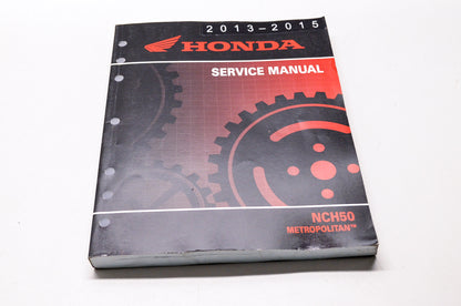 Honda Service Shop Manual 2013-2015 NCH50 Metropolitan