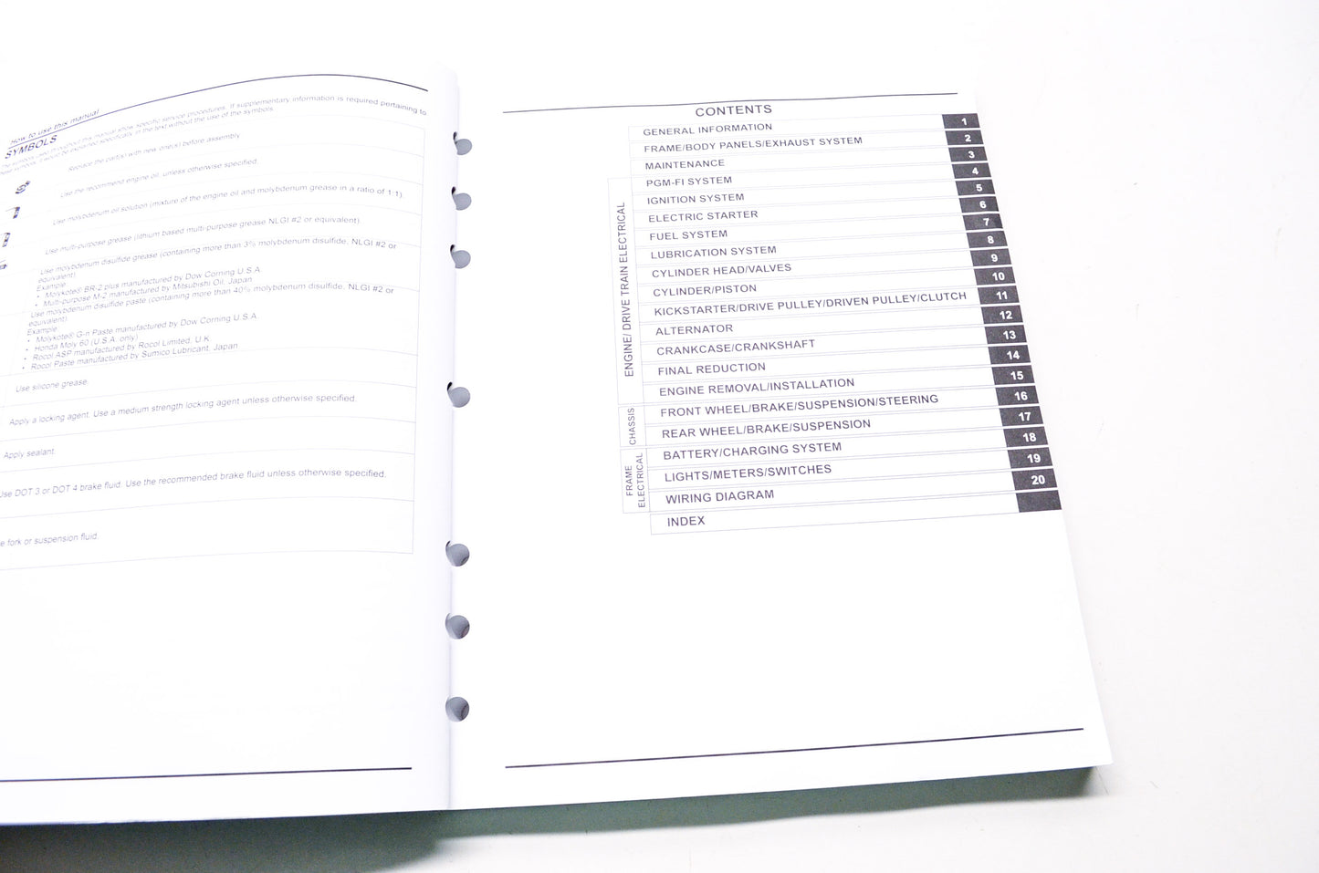 Honda Service Shop Manual 2013-2015 NCH50 Metropolitan