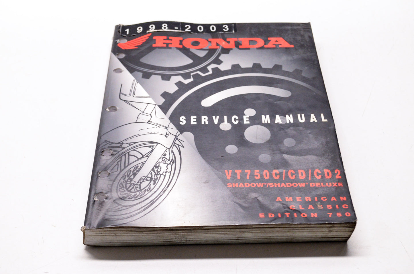 OEM Honda 61MBA05 Service Manual VT750C/CD/CD2