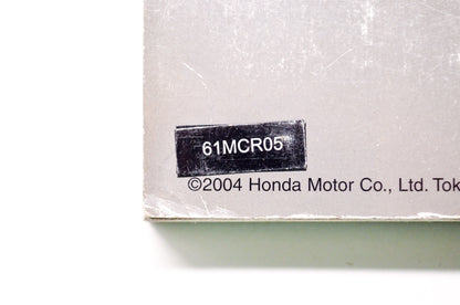 OEM Honda 61MCR05 Service Manual VT750DC 01-07