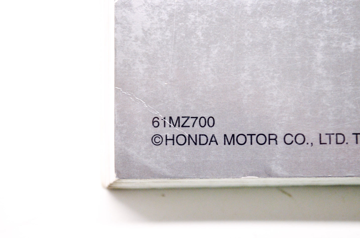 Honda Service Shop Manual 1997 VFR750F