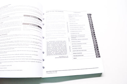 OEM Honda 61MZ810 Service Manual VT600C 97-07