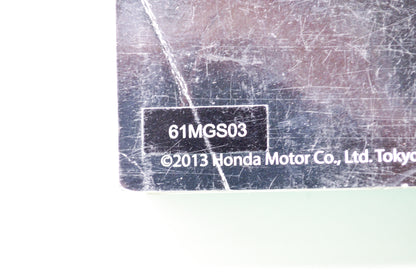 Honda Service Shop Manual 2012-2015 NC700X/XD