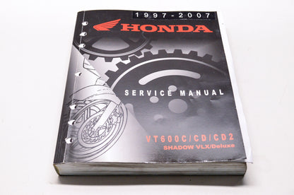 OEM Honda 61MZ810 Service Manual VT600C 97-07