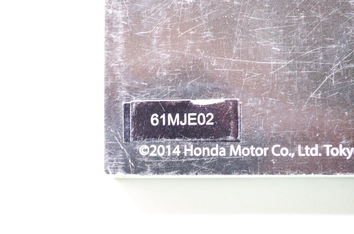 Honda Service Shop Manual 2014-2016 CBR650F/FA