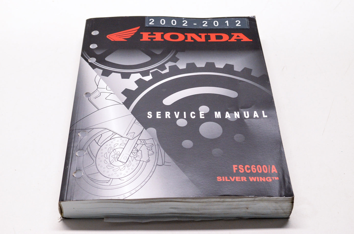 Honda Service Shop Manual 2002-2012 FSC600/A Silver Wing