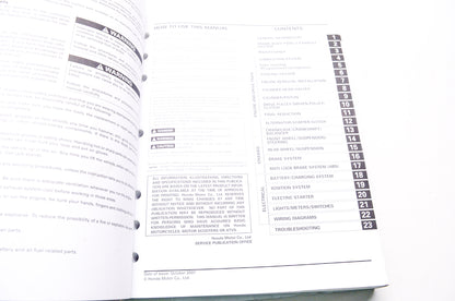Honda Service Shop Manual 2002-2012 FSC600/A Silver Wing