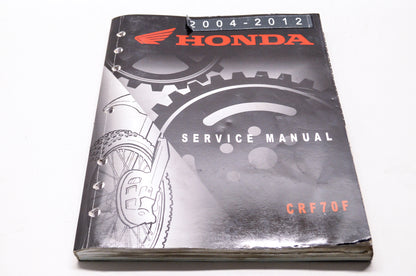 OEM Honda 61GCF57 Service Shop Manual 2004-2012 CRF70F