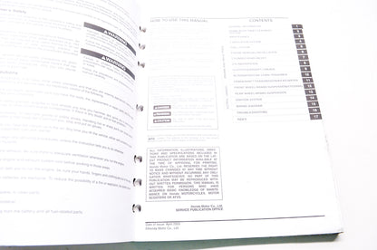 OEM Honda 61GCF57 Service Shop Manual 2004-2012 CRF70F