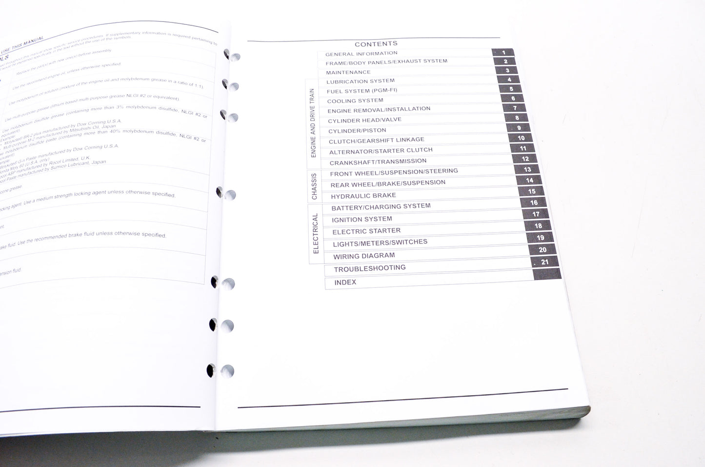 OEM Honda 61MGR02 Service Manual VT750RS 10-12