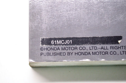 Honda Service Shop Manual 2000-2001 CBR929RR