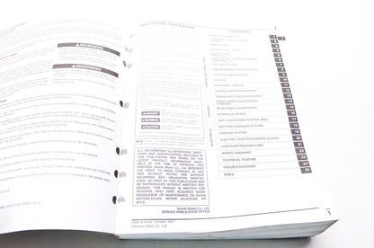 OEM Honda 61MCW07 Service Manual VFR800/A 02-09