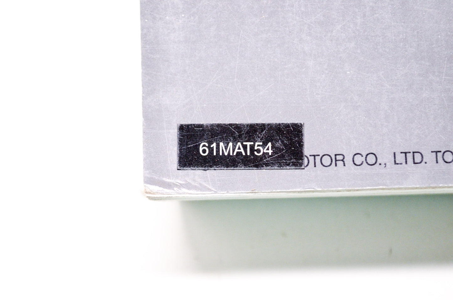 OEM Honda 61MAT54 Service Manual CBR1100XX 99-3